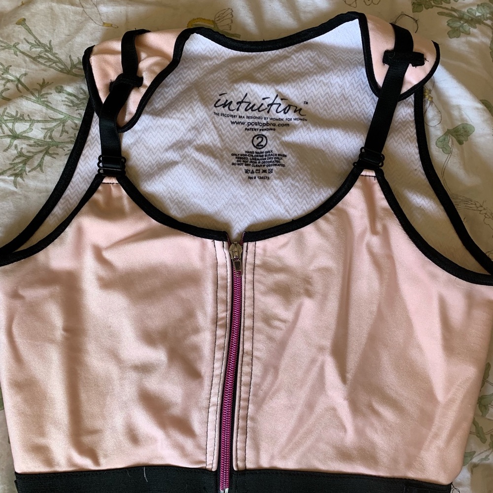 Zip up crop top